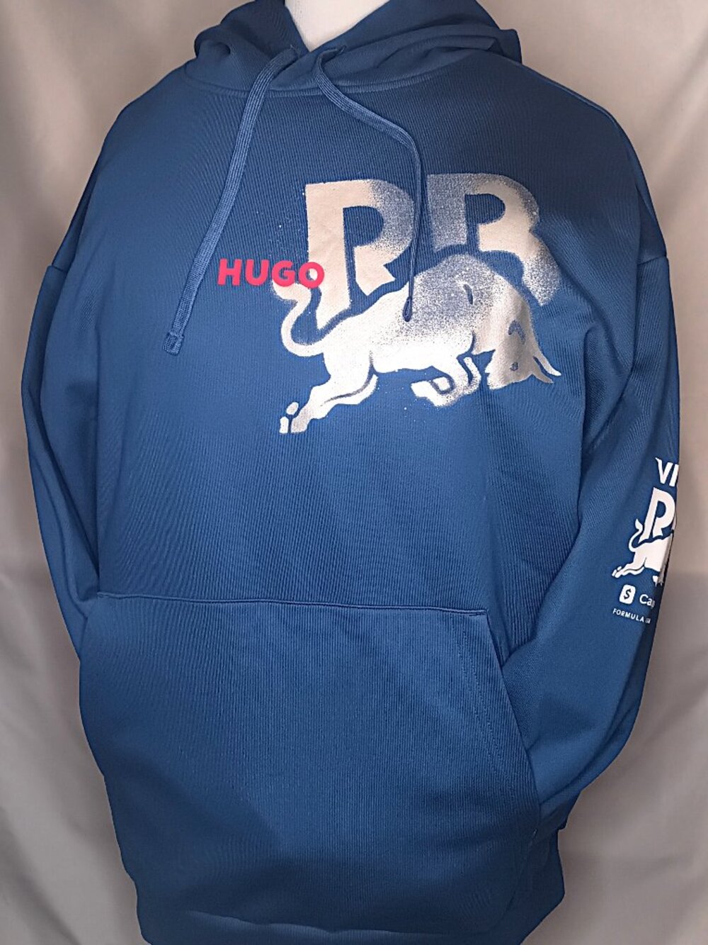 Hugo Boss Red Bull Racing Formula 1 Hoodie NWT Large Blue